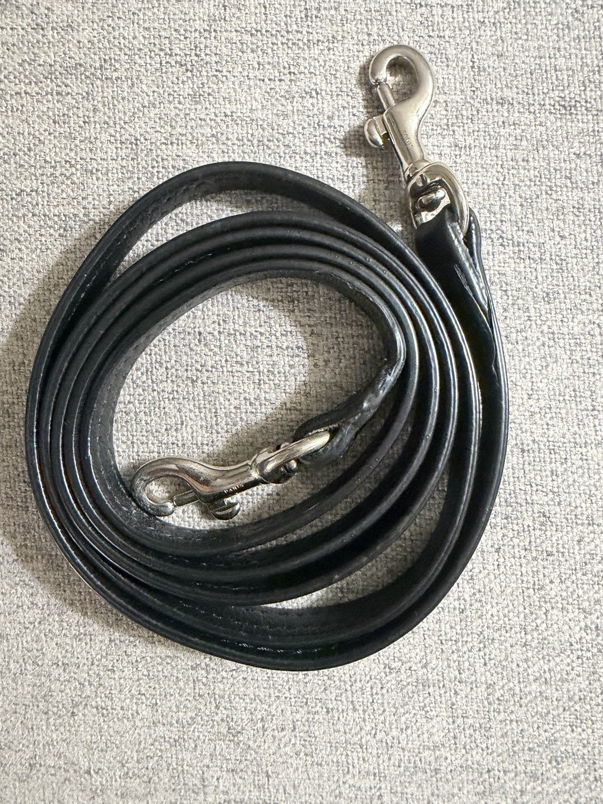 Saint Laurent Loulou Aged Silver Hardware Shoulder Bag Toy Black Leather thumbnail 2