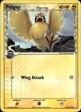 Pidgey 77/110 Common Holon Phantoms Pokemon Moderately Played