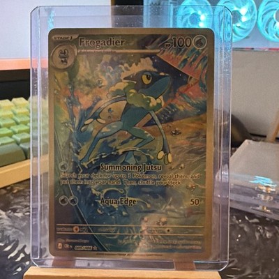 Pokémon Frogadier Illustration Rare Full Art Holo Card 089/086  Grade worth!