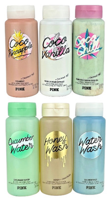 VICTORIA'S SECRET PINK BODY WASH SHOWER SCRUB 16 oz YOUR CHOICE New