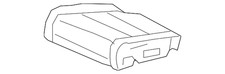Genuine Honda Seat Cover 81131-sxs-a22zc