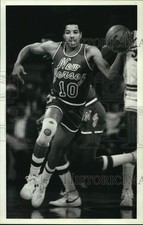 Press Photo Otis Birdsong of New Jersey Nets during basketball action