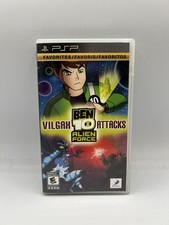 Ben 10 Alien Force Vilgax Attacks Sony PSP Complete CIB