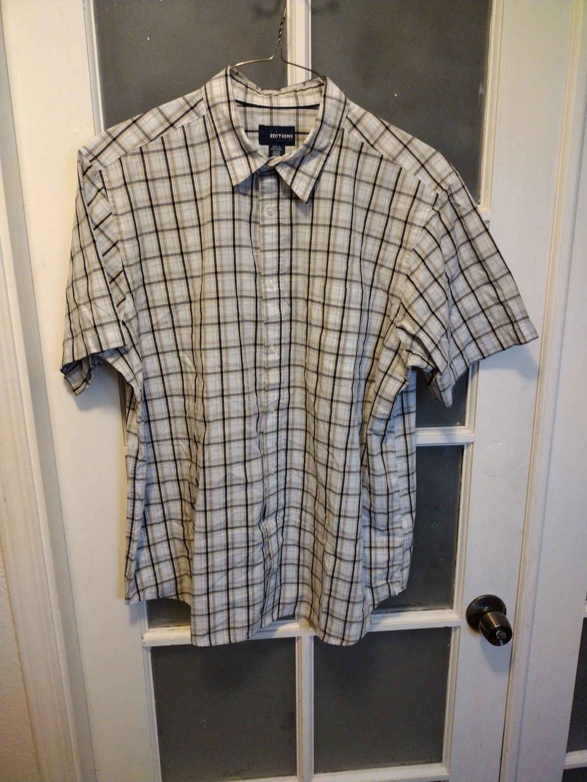 Basic Editions Sears Button Up Down Shirt Men's S… - image 1
