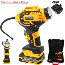 20V POWER Portable Tire Inflator Portable Air Compressor, Cordless Car Tire Pump