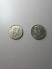 1967 (2) 50C Kennedy Half Dollars 40% Silver - 2 Coins -  Great condition