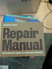 Readers Digest Repair Manual 1976 The Complete guide to home Maintenance