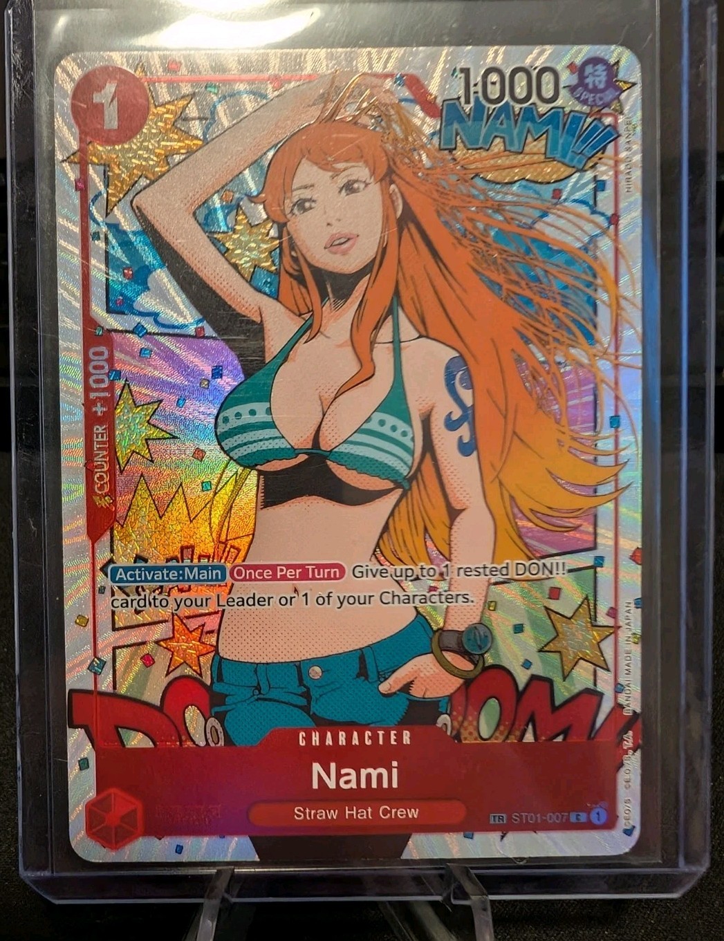 Nami 2024 Wings of the Captain #ST01-007 Treasure Rare Price Guide