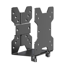 Thin Client Mount Bracket Adjustable Mini PC VESA Under Desk Holder ZJJ002