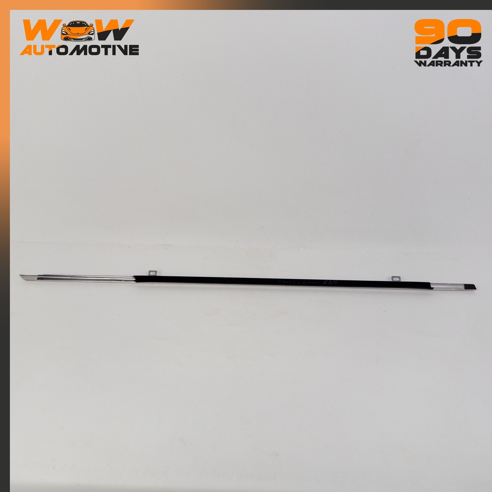 06-13 BENTLEY CONTINENTAL FLYING SPUR SEDAN FRONT LEFT WINDOW MOLDING TRIM OEM