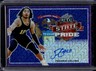2021-22 Leaf Metal Frankie Collins State Pride Auto Purple Mojo #/15 USA