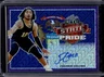 2021-22 Leaf Metal Frankie Collins State Pride Auto Purple Mojo #/15 USA