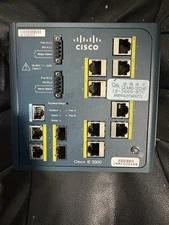 NOB CISCO IE-3000-8TC-E MANAGED IE SWITCH BASE MODULE 8 X 10/100/100BASE-TX