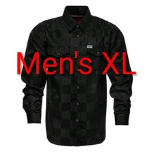 Dixxon Flannel Co. "Checkmate" Men's Size XL LIMITED EDITION RARE