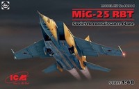 Icm Mig-25 Rbt Soviet Reconnaissance Plane Jet 1:48 Bausatz Kit Art. 48901