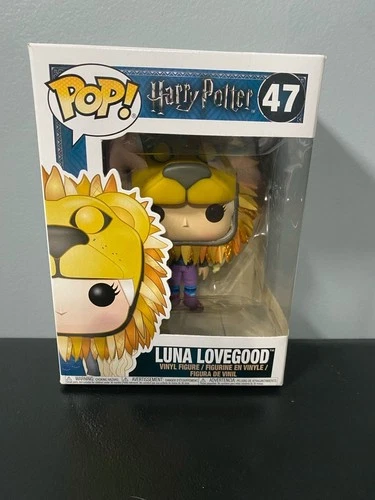 Funko Pop! Harry Potter Luna Lovegood with Lion Head #47 Vinyl Figure
