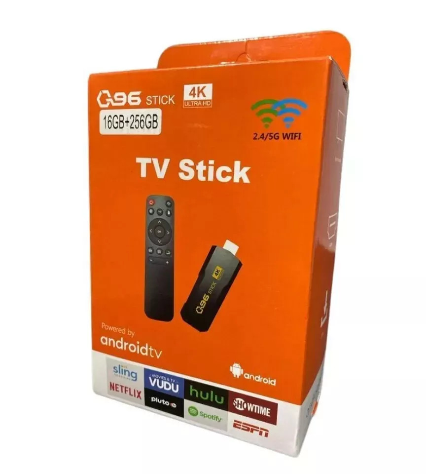 Android TV Stick 4K 8GB 128GB WiFi Dual Band HDMI Telecomando Smart TV