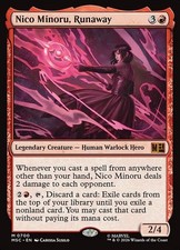 Nico Minoru, Runaway Marvel Super Heroes Commander Magic: The Gathering Magic The Gathering Magic The Gathering