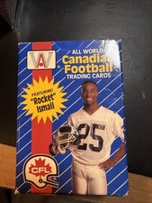 1991 CFL “ALL WORLD CANADIAN” FOOTBALL TRADING CARDS 110 CARD SET Ismail