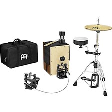 Meinl Cajon Drum Set with Cymbals and Hardwar...