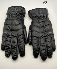 HEAD Black Insulated Winter Gloves Fleece Lined Men s Medium Cold Weather