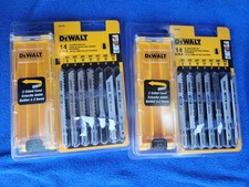 DEWALT 14 piezas Hojas de Sierra de Calar Vástago en T Juego de Hojas de Sierra para Madera Metal Lote de 2