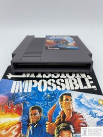 🔥Mission Impossible &bull; Nintendo NES &bull; Condizioni Ottime &bull; CIB &bull; IMBALLO ORIGINALE &bull; Testato🔥