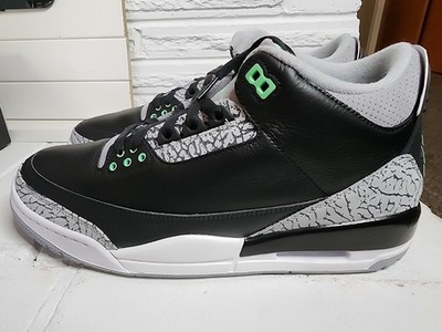 Size 11 - Air Jordan 3 Retro Green Glow