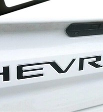 Tailgate Letters Compatible with Silverado 2019 2020 2021 2022 2023 2024 2025 20