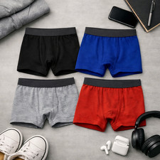 Cat  Jack Boys Boxer Briefs   Size L 12/14   Assorted Colors