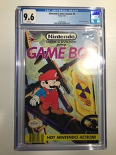 PRIMO: NINTENDO Comics System #4 Valiant comics 1991 difícil de encontrar casi nuevo+ 9,6 CGC