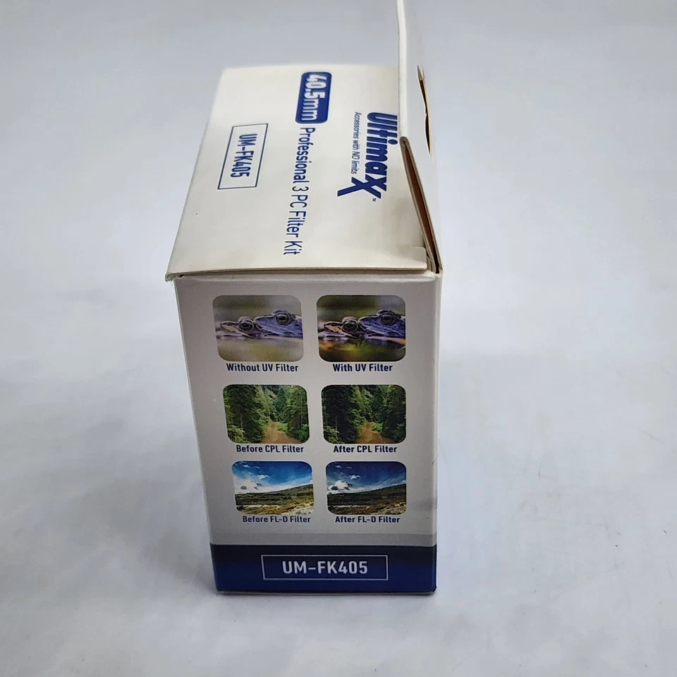 Ultimaxx  Professional 2-Piece Filter Kit 40.5mm - UM-FK405- See Photos.  Only 2 - Image 3 of 4