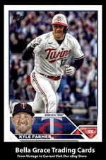 2023 Topps Update Kyle Farmer #US57 Minnesota Twins MLB Baseball 