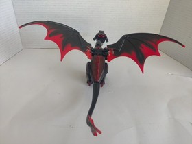 Lego Black red Dragon Fantasy Era Castle minifigure 7094 Kings Castle Siege