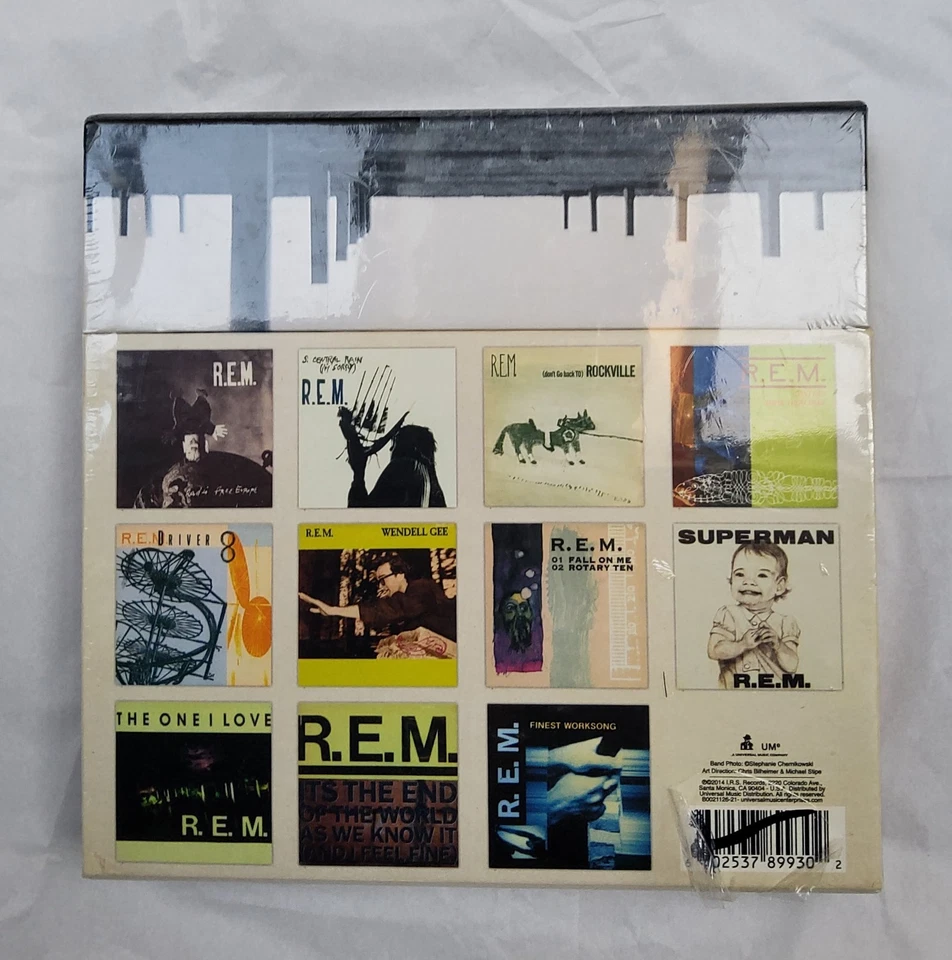 R.E.M. 7IN-83-88 I.R.S. Singles Collection 11 X 7" Vinyl Box Set New Sealed - Image 2 of 4