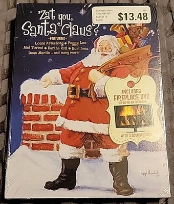 NEW 'Zat You Santa Claus? (CD & DVD) Christmas Music Ft Louis Armstrong SEALED