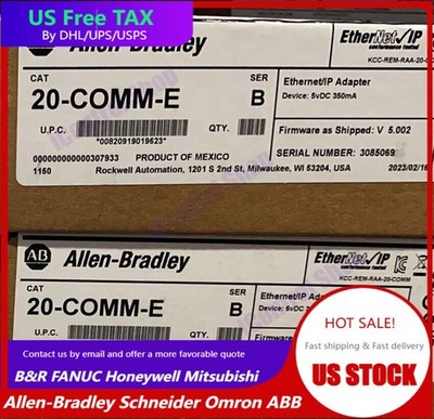 2022 New SEALED Allen Bradley 20-COMM-E /B ENet/IP to DPI Communication 20COMME