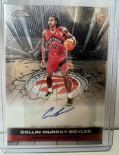 Topps Chrome 2025-26 Rookie Autograph Collin Murray-Boyles Raptors TCAR-CMB