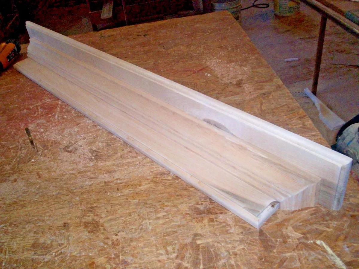 Wood shelf cheap 60 inch