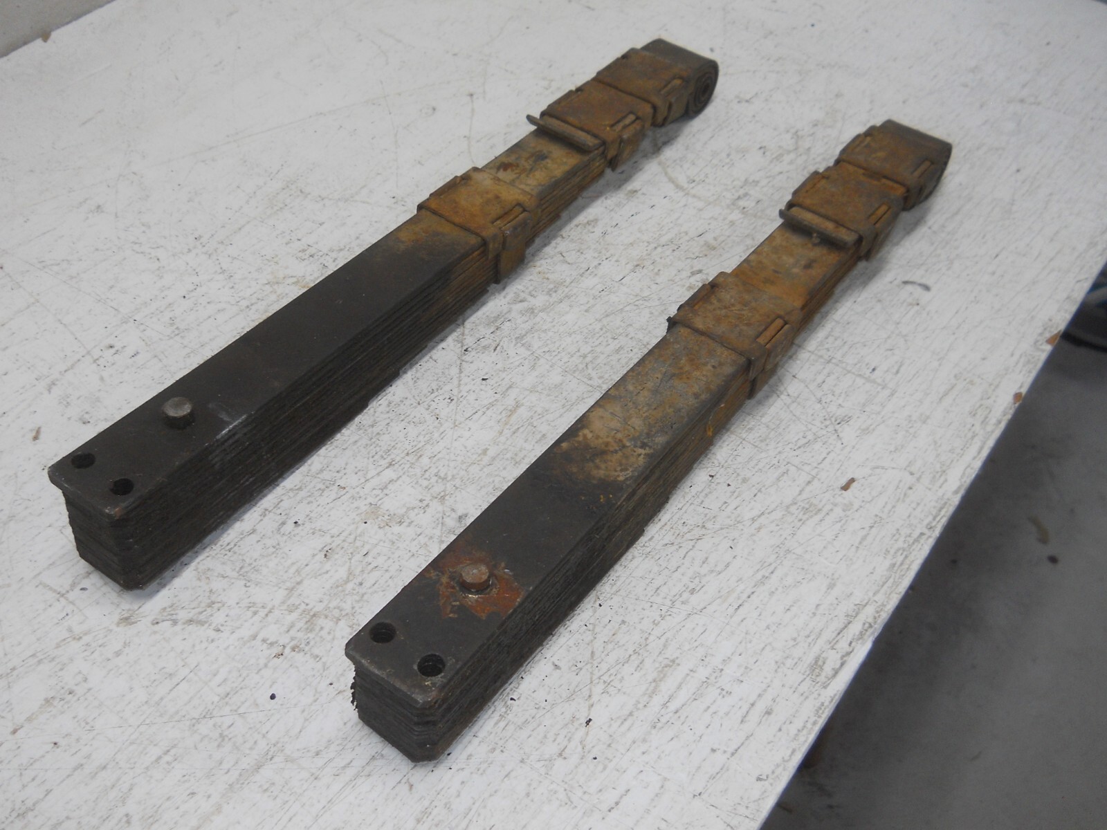 Austin Healey Bugeye Sprite MKll MG Midget rear springs lowered 15 leaf