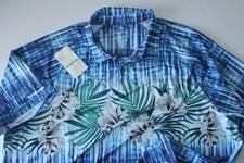 Tommy Bahama Polo Shirt Island Zone Performance Hibiscus Blooms SS New 2XLB