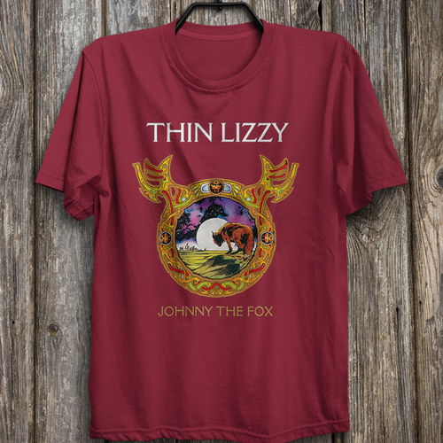 Thin Lizzy Tshirt Johnny the Fox 