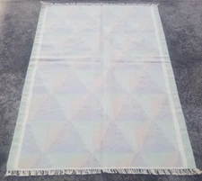 Vintage Traditional Handmade Beautiful Scandinavian Kilim Floor Rug 161x90 cm