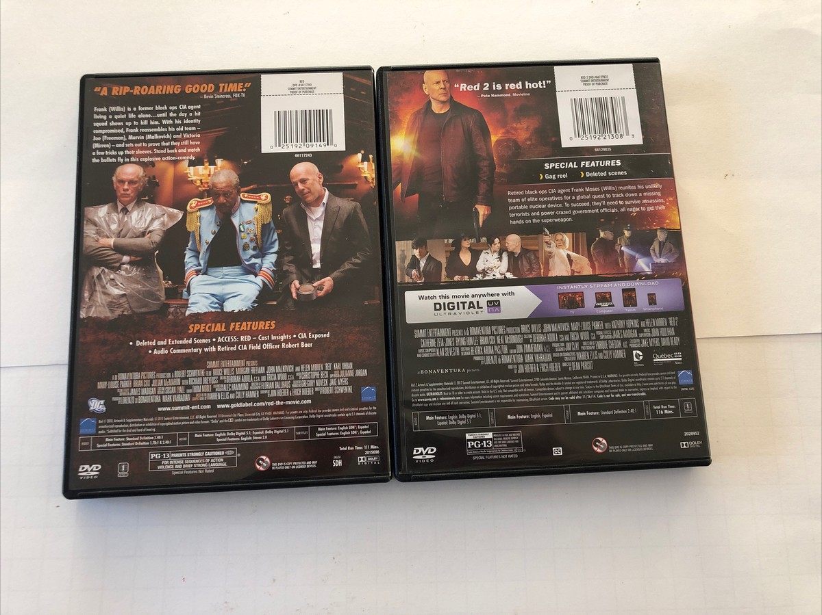Bruce Willis Movies - 9 Different Movies (DVDs) - See Below