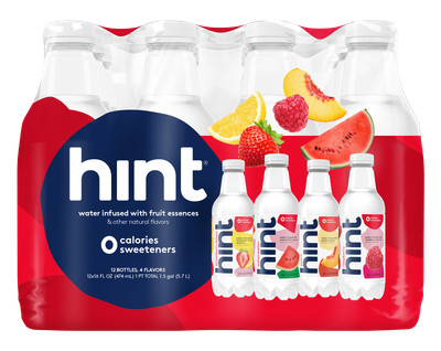 Fruity Water, 4 Flavors, 16 fl oz, 12 Pack