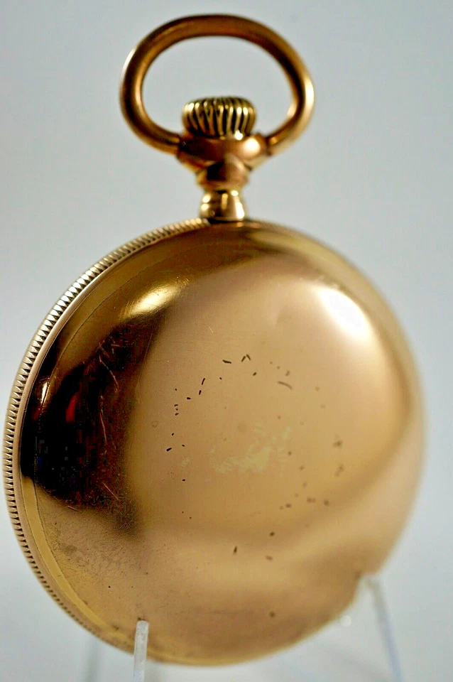 1901 Waltham Vanguard Grade Modelo 1892 21 Joias Tamanho 18 Relógio de Bolso Funciona - Imagem 4 de 4