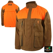BROWNING PHEASANTS FOREVER UPLAND FIELD JACKET COAT NO LOGO BROWN BLAZE CANVAS