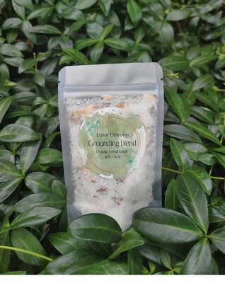 homemade bath salt blends, 100% organic herbs and essential oils, dead sea salt