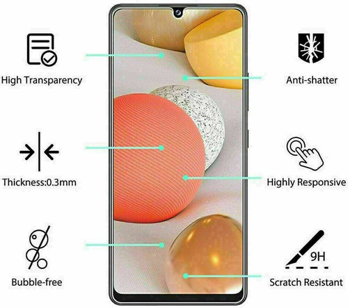Venta al por mayor para Samsung Galaxy A52 5G 9H Película de vidrio templado Protector de pantalla Lote - Imagen 5 de 12