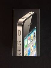 Apple iPhone 4 Box w/ Product Materials and Stickers No Phone 